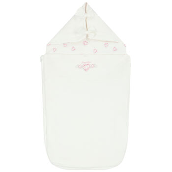 Girls Ivory Heart Baby Nest